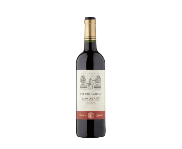 CH ROUSSEAU BORDEAUX ROUGE